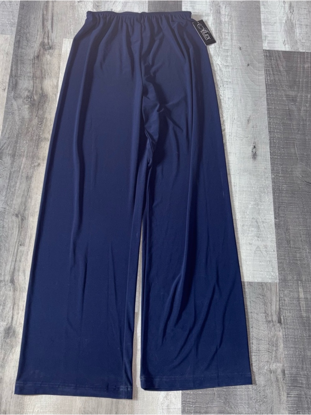 💙NWT Alex Evenings Dark Navy Wide Leg Pants